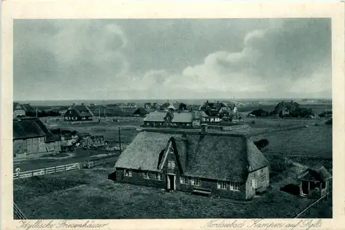 Kampen auf Sylt, idyllische Häuser -390530