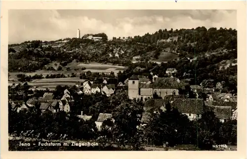 Jena, Fuchsturm m. Ziegenhain -373282