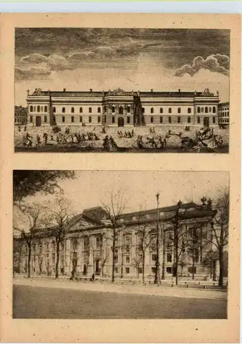 Berlin, Die alte Akademieim 18.JH, Die Staatsbibliothek -373362