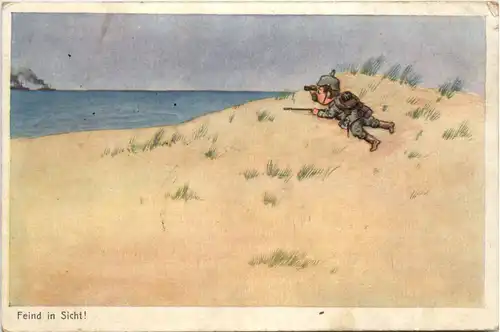Feind in Sicht - Feldpost Spandau -477910