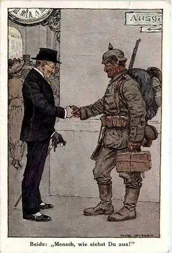 Mensch wie siehst du aus? - Feldpost Bremen -477970