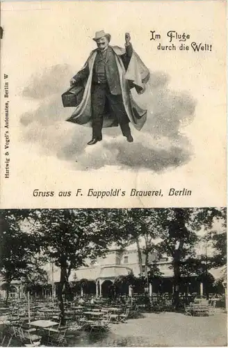 Berlin - Gruss aus F Happoldts Brauerei -478938