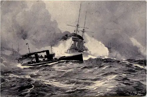 Torpedoboots Angriff in der Nordsee -478068