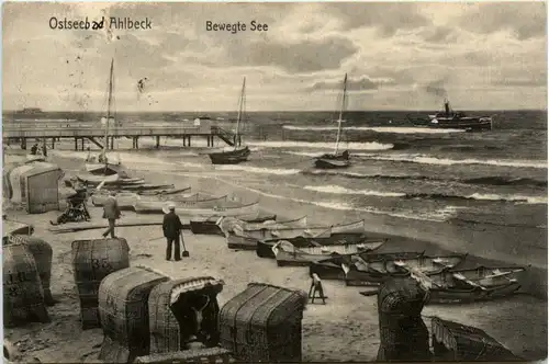 Seebad Ahlbeck, Bewegte See -390904