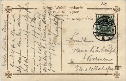 Kriegshilfe - Die Söhne unseres Kronprinzenpaares in Feldgrau -477840