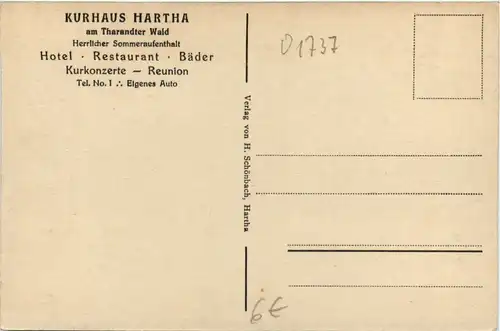 Kurort Hartha, Kurhaus Besitzer karl Gruss -391334