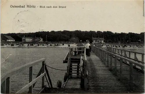 Ostseebad Müritz, Blick nach dem Strand -373882