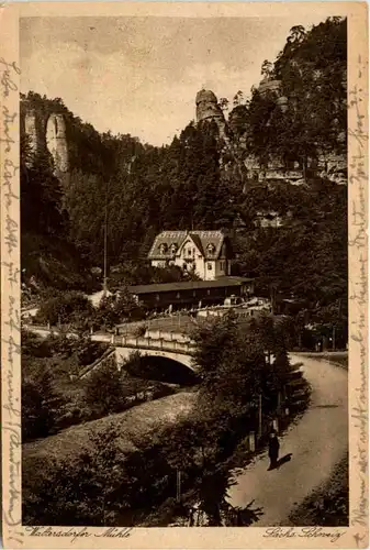 Waltersdorfer Mühle im Polenztal, Sächs. Schweiz, -391160