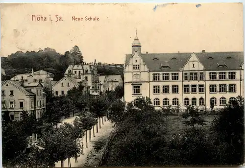 Flöha i. Sa., Neue Schule -391438