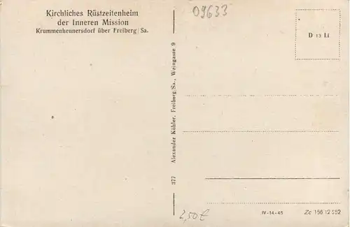 Heim am Eingang zur Grabentour, Krummenhennersdorf -390030