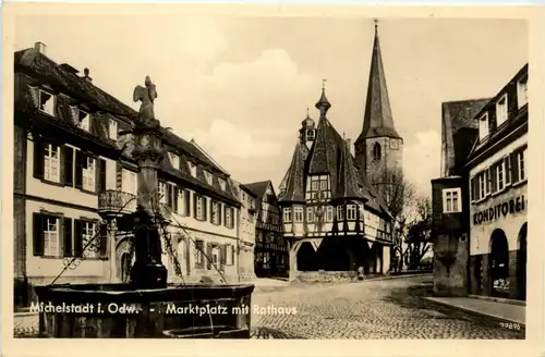 Michelstadt - MArktplatz -451938