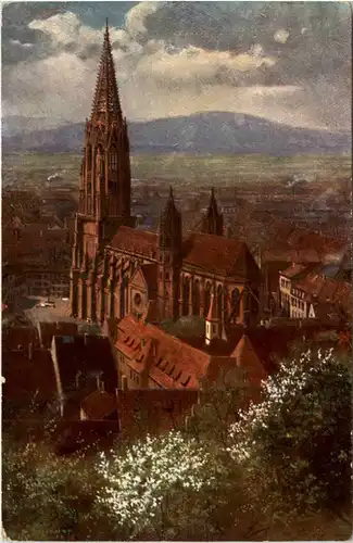 Künstlerkarte H. Hoffmann - Freiburg -478392