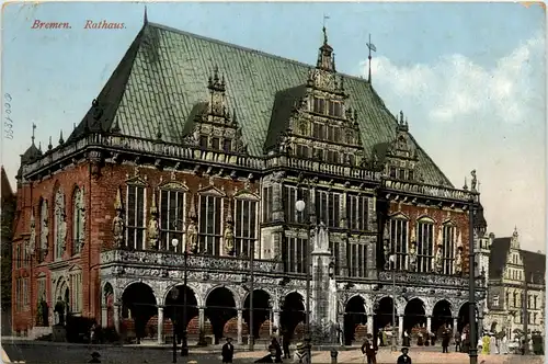 Bremen - Rathaus - Feldpost Garnison Kompanie -478104