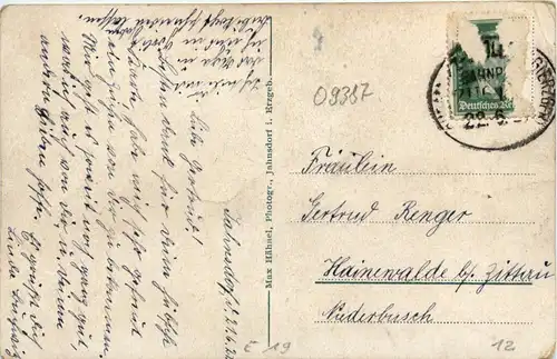 Jahnsdorf im Erzgebirge - Gasthaus zur Morgensonne -478796
