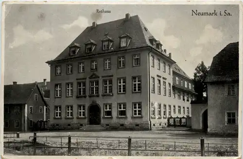 Neumark in Sachsen - Rathaus -478814