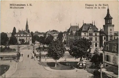 Mulhouse - Eingang zur Stadt -452136