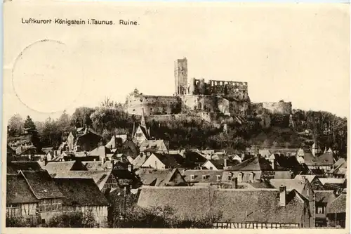 Kurort Königstein i. Taunus, Ruine -374450