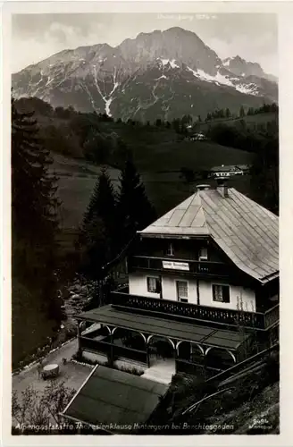 Hintergern bei Berchtesgaden, Gaststätte Theresienklause -390264