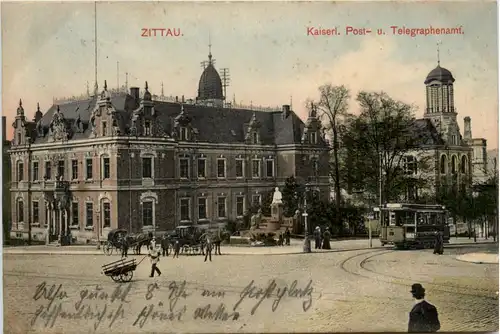 Zittau - Kaiserl. Post und Telegraphenamt -478668