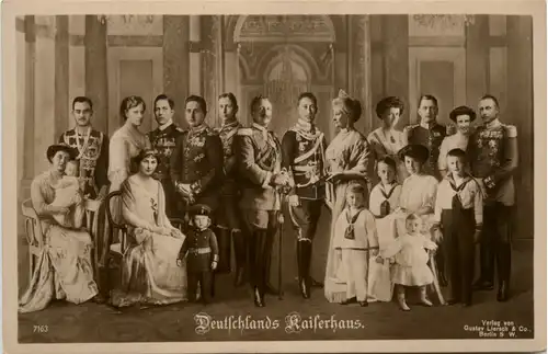 Deutschlands Kaiserhaus - Feldpost Landsturm Ers. Batl. Bremen -477846