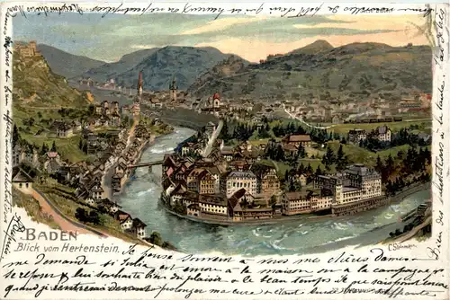 Baden - Litho Steinmann -479054