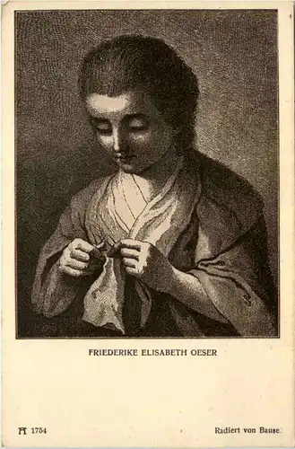 Goethe s Freunde - Friederike Elisabeth Oeser -478420