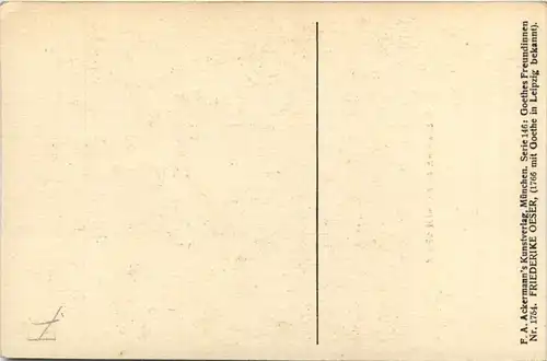 Goethe s Freunde - Friederike Elisabeth Oeser -478420