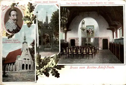 Lützen - Gruss vom Gustav Adolf Feste -452354