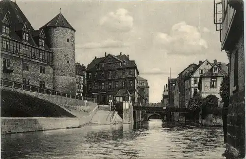 Hannover, Leine und Beguinenturm -390412