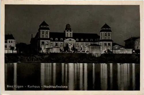 Binz/Rügen, Kurhaus, Nachtaufnahme -390694