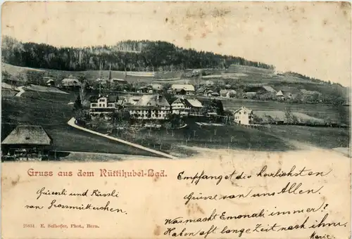 Gruss aus dem Rüttihubel Bad - Walkringen -479104