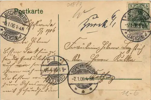 Bischofswerda - Neumarkt mit Rathaus -478774