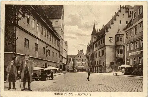 Nördlingen - Marktplatz -478600