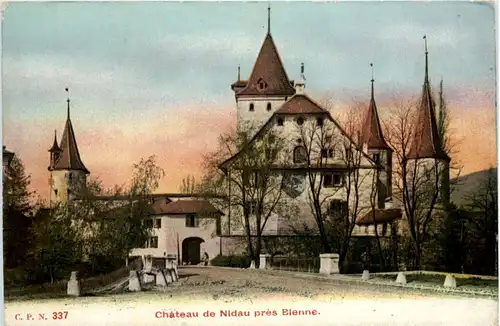 Chateau de Nidau pres Bienne -479164