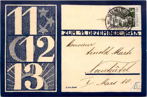 Schweiz - 11 Dezember 1913 - REPRO -479108