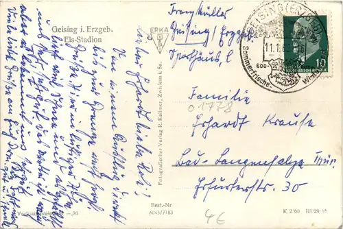 Geising im Erzgebirge - Eis Stadion -478832