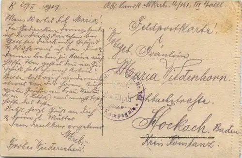 Brugge - H. Bloedkapel - Feldpost Inf. Regiment 161 -479284