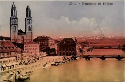 Zürich - Grossmünster -479248