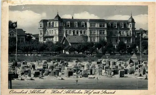 Seebad Ahlbeck, Hotel Ahlbecker Hof mit Strand -390914