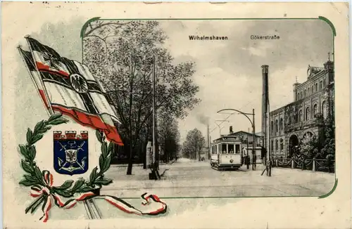 Wilhelmshaven - Gökerstrasse - Marine Schiffspost -480558