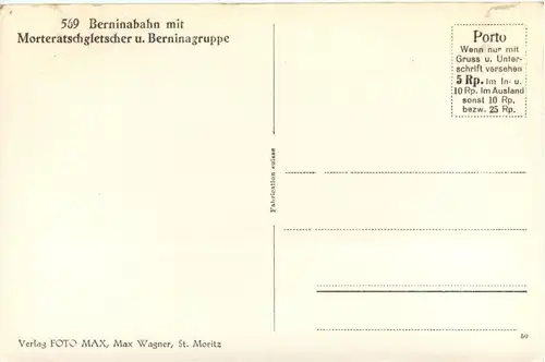 Berninabahn mi orteratsgletscher -452928