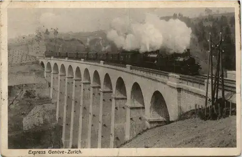 Express Geneve - Zürich - Eisenbahn -453008