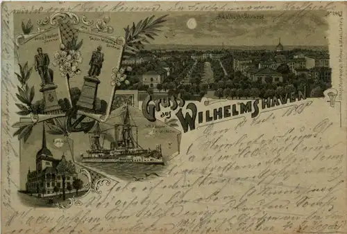 Gruss aus Wilhelmshaven - Litho -480678