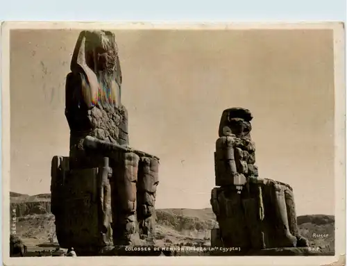 Egypt - Colosses de Mennon Thebes -479508