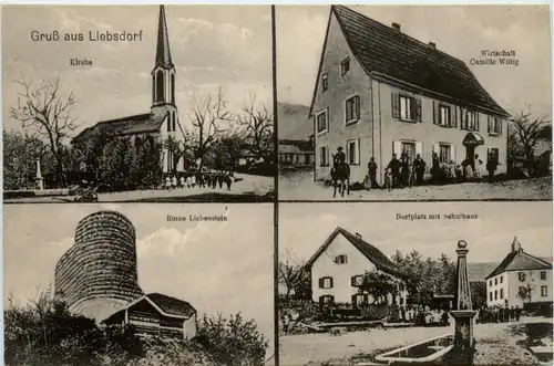 Gruss aus Liebsdorf - Feldpost Landwehr Infanterie Regiment 111 -479272