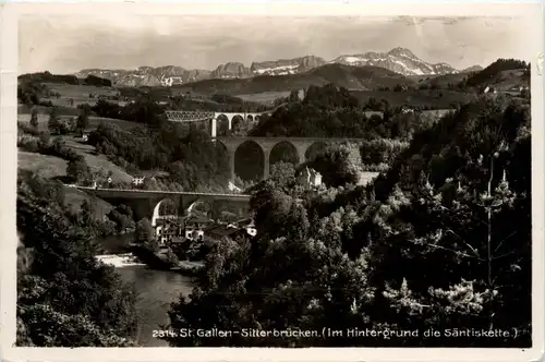 St. Gallen - Sitterbrücken -479136