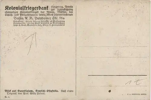 Kolonialkriegerdank - Deutsch Ostafrika -479472