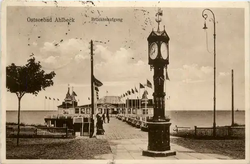 Ostseebad Ahlbeck, Brückenaufgang -455830