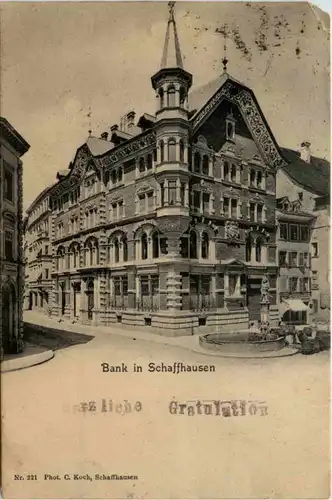 Schaffhausen - Bank -480174