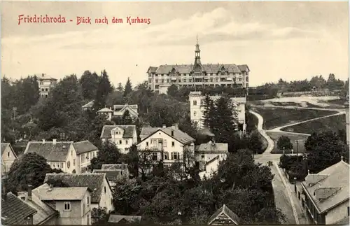 Friedrichroda, Blick nach dem Kurhaus -456110